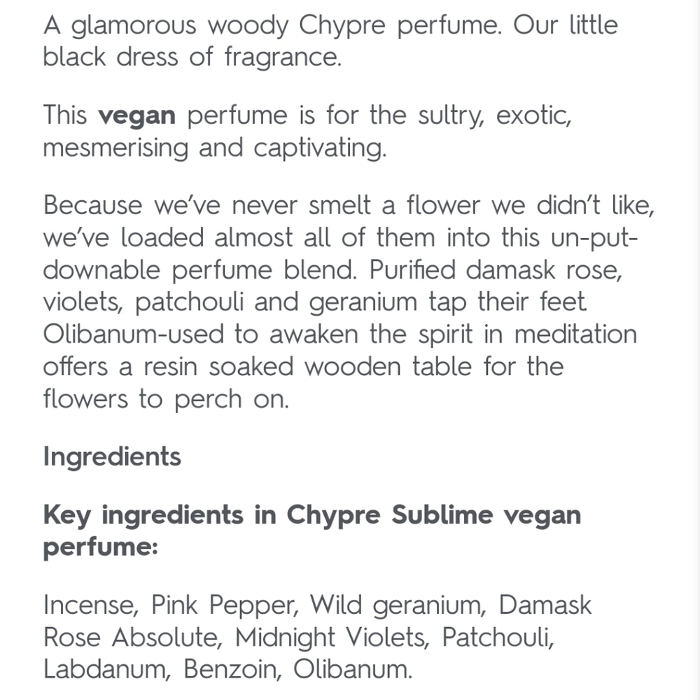 NEW Floral Street Chypre Sublime - Picture 7 of 8